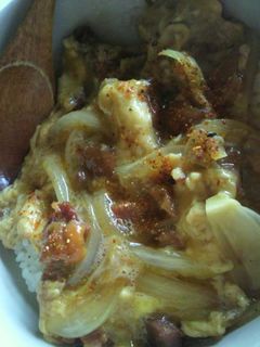 簡単焼き鳥缶de親子丼☆-レシピのメイン写真