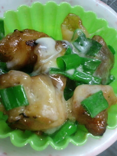 余った焼き鳥で「レンジチーズ」♪-レシピのメイン写真