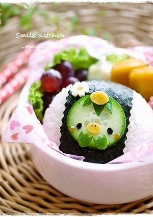 キュウリdeカッパちゃん*キャラ弁-レシピのメイン写真