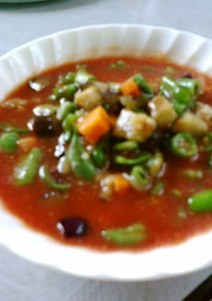 ☆火を使わない☆夏野菜ざくざくスープ-レシピのメイン写真