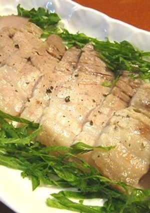 電子レンジで簡単塩豚-レシピのメイン写真
