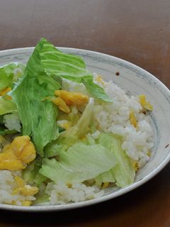 レタスチャーハン-レシピのメイン写真