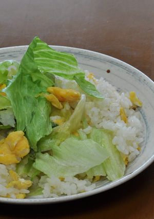 レタスチャーハン-レシピのメイン写真