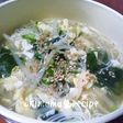 わかめスープdeにゅうめん♪幼児にも