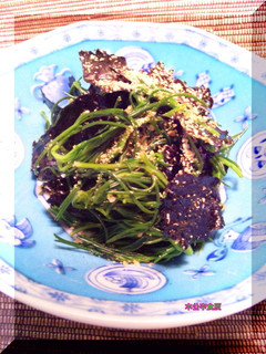 おかひじきと海苔のナムル-レシピのメイン写真