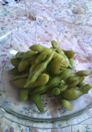 ＜覚書＞枝豆の蒸しゆで-レシピのメイン写真