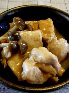 鶏と厚揚げとしめじのトロトロ煮♪-レシピのメイン写真