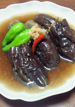 冷やして美味★とろけるなすの丸煮-レシピのメイン写真