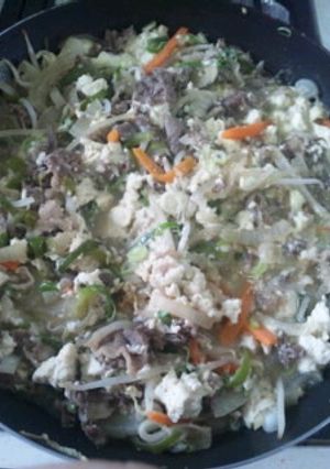 野菜たくさん肉豆腐-レシピのメイン写真
