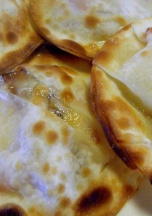 餃子の皮deクラブハウスピザパイ♪-レシピのメイン写真