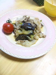 ピーマンとナスの生姜にんにく炒め-レシピのメイン写真