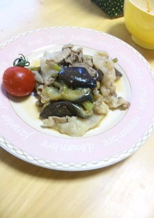 ピーマンとナスの生姜にんにく炒め-レシピのメイン写真