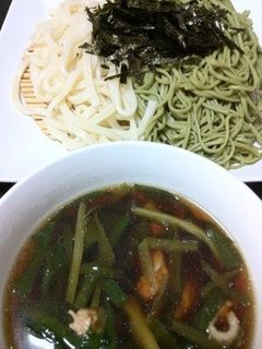 熱々鶏南蛮つゆでザル麺☆-レシピのメイン写真