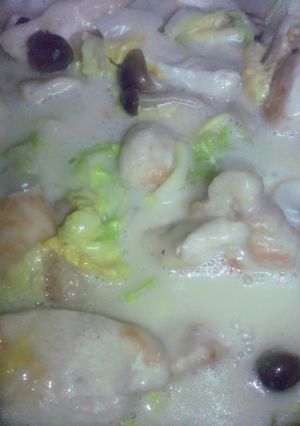 こくうま！白菜と鶏むね肉のクリーム煮-レシピのメイン写真