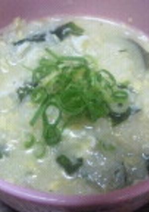 夜食にぴったり♪中華風雑炊-レシピのメイン写真