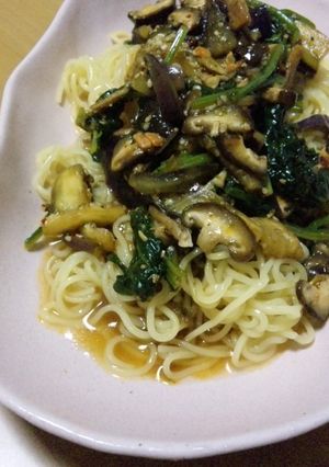 桃ラーで夏野菜冷し中華-レシピのメイン写真