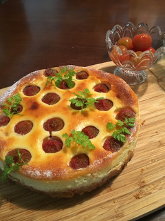 トマトのチーズケーキ-レシピのメイン写真