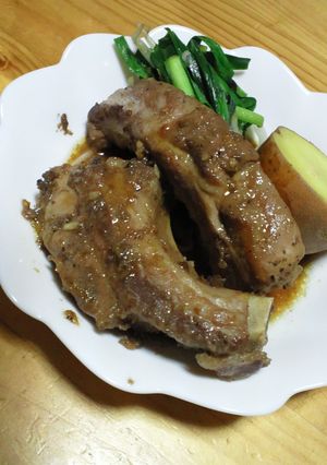 スペアリブのジャム煮＆焼き-レシピのメイン写真