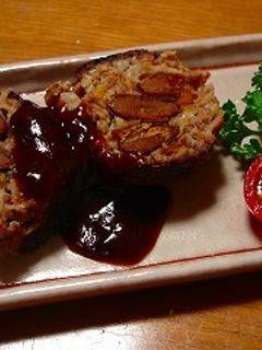 しょうゆ豆のミートローフ-レシピのメイン写真
