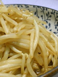 ササッと簡単、もやし炒め♪麺つゆ味-レシピのメイン写真