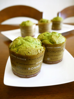 ホットケーキミックスde抹茶マフィン♪-レシピのメイン写真