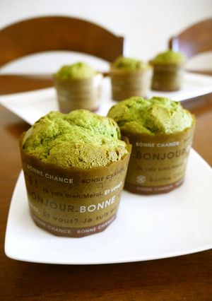 ホットケーキミックスde抹茶マフィン♪-レシピのメイン写真