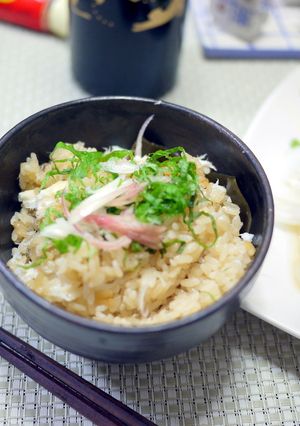薬味たっぷり☆夏の鯛めし-レシピのメイン写真