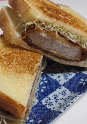満腹カツサンド!-レシピのメイン写真