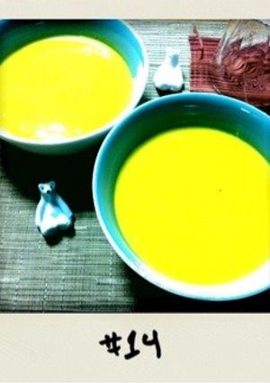 手抜きですが。かぼちゃのポタージュ-レシピのメイン写真