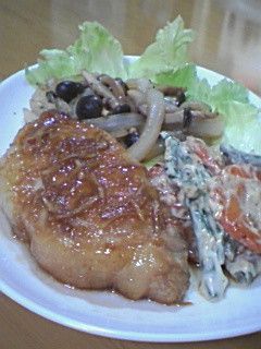 タレが自慢です♪豚の生姜焼きステーキ☆-レシピのメイン写真