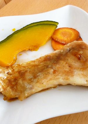 調味料３種類！たらの甘辛焼き。-レシピのメイン写真