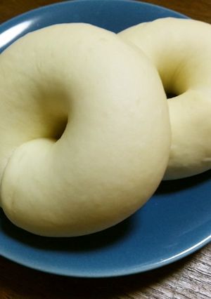 もっちり♡白ベーグル-レシピのメイン写真