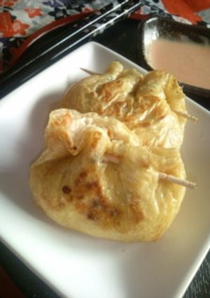☆残り物。おから煮のチーズ入り巾着☆-レシピのメイン写真