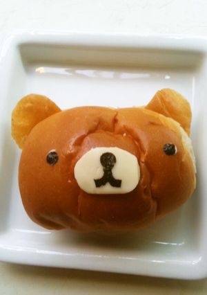 簡単♡くまさんロールパン♡キャラ弁に♡-レシピのメイン写真