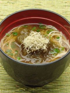 余ったそうめんで!とろろ昆布にゅうめん-レシピのメイン写真