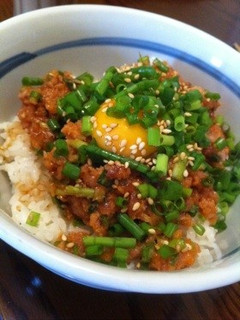 ☆韓国ユッケ風絶品ネギトロ丼☆-レシピのメイン写真