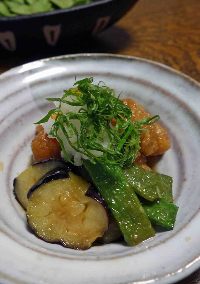 柚子胡椒で☆鶏と夏野菜の揚げ浸し-レシピのメイン写真