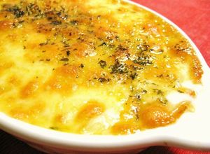 トースターで♪残りコロッケで簡単グラタン-レシピのメイン写真