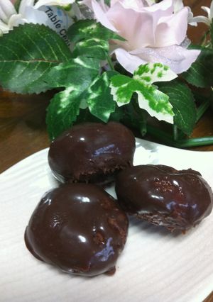 ひんやり♪美味しいドーナツチョコ♪-レシピのメイン写真