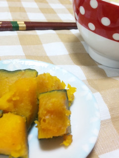 ズボラが作る!!!!かぼちゃの煮物-レシピのメイン写真