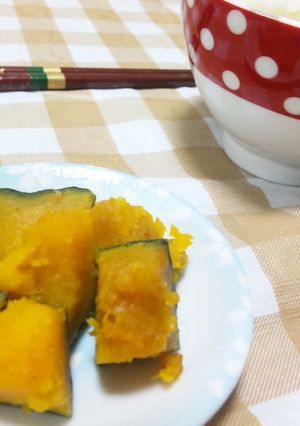 ズボラが作る!!!!かぼちゃの煮物-レシピのメイン写真