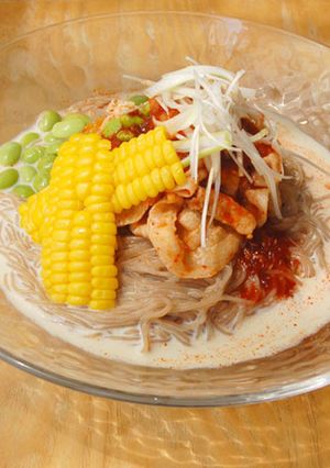 うま辛!豆乳クリーミー冷麺-レシピのメイン写真
