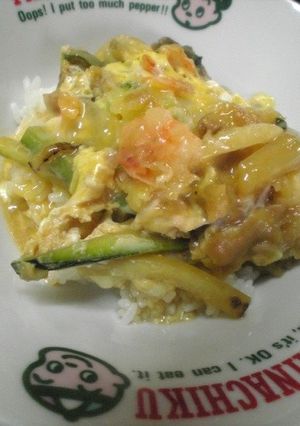 ズッキーニとかきあげ丼-レシピのメイン写真