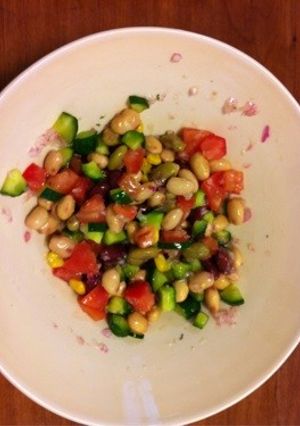 豆サラダ-レシピのメイン写真