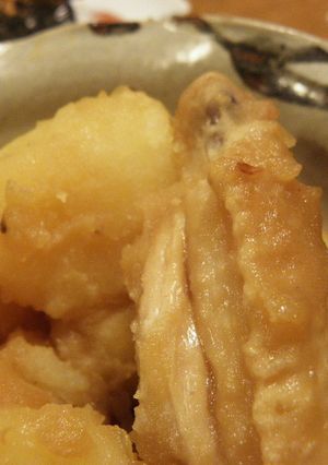 手羽中とじゃが芋の煮物-レシピのメイン写真