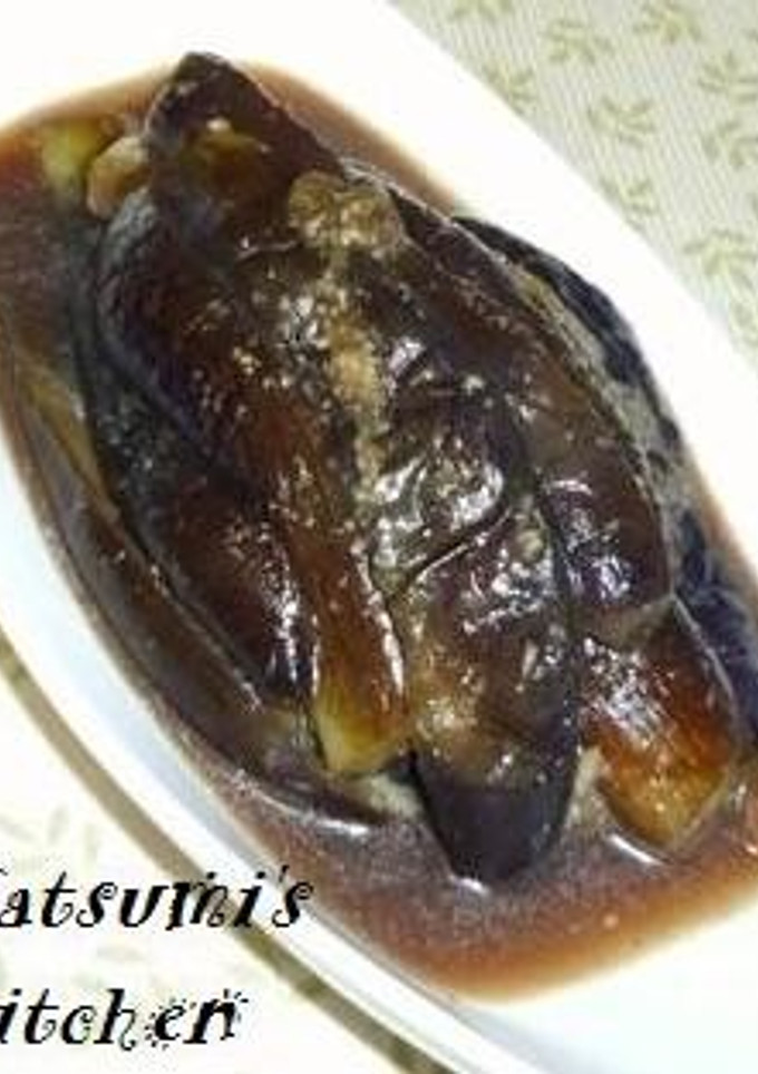 とろとろ❤茄子の煮びたし～甘辛生姜風味✿-レシピのメイン写真