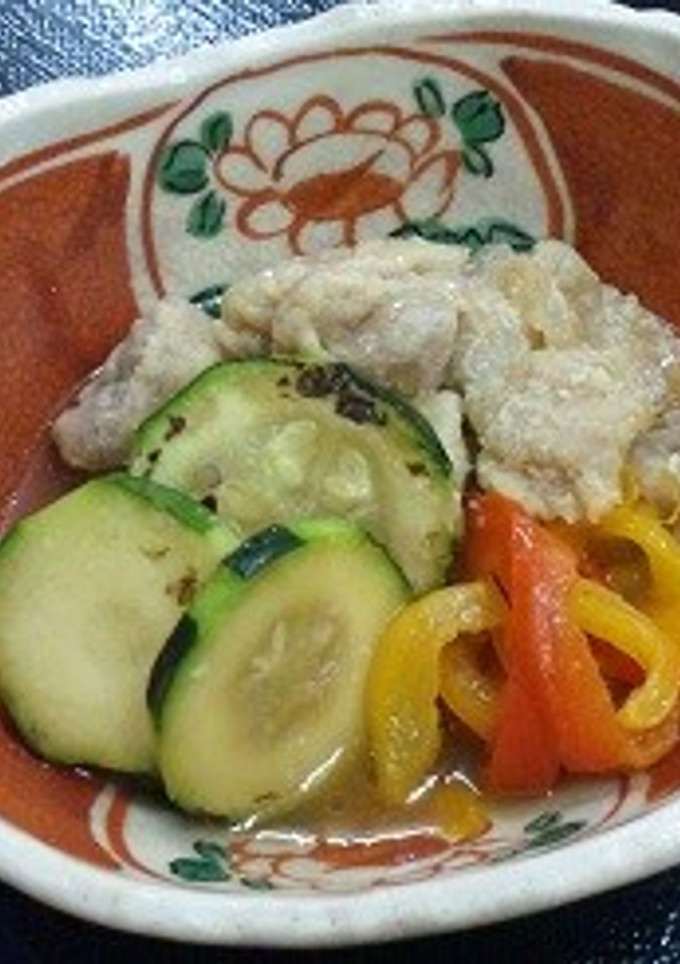 暑い夏に☆鶏と夏野菜の焼き浸し☆-レシピのメイン写真