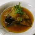 大根おろしと大葉であっさり揚げ出しなす