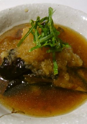 大根おろしと大葉であっさり揚げ出しなす-レシピのメイン写真