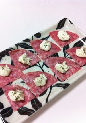 ビアハムクリームチーズ-レシピのメイン写真